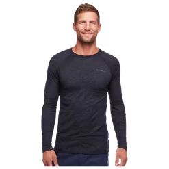 Tee-shirt De Trail Black Diamond M Ls Rhythm Tee Black -Location de vêtements d'extérieur. 053edacda1c8092c70a17f5c0211903486c93fcd E22BDIATTH1217167 4