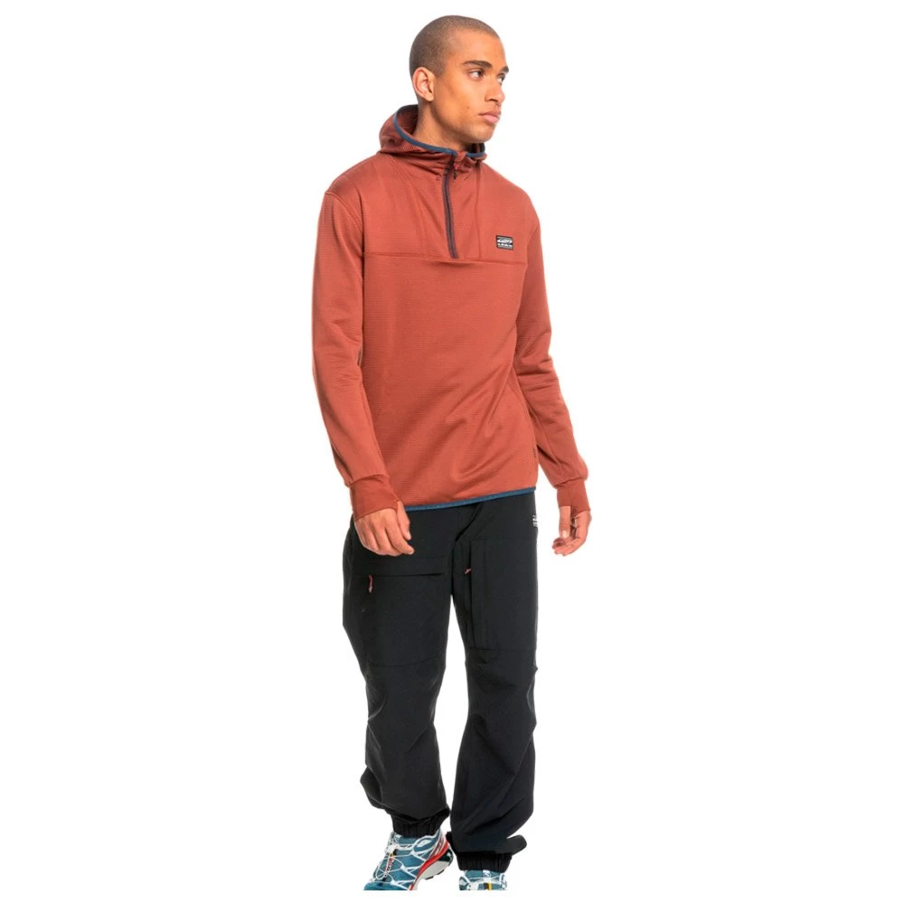 Polaire Quiksilver Steep Point Hoodie Fleece Mahogany 5 Polaire Quiksilver Steep Point Hoodie Fleece Mahogany – Image 5