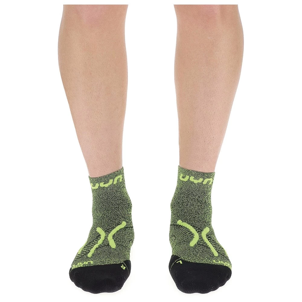 Chaussettes Uyn Run Super Fast Man Fluo Melange Black 2 Chaussettes Uyn Run Super Fast Man Fluo Melange Black – Image 2