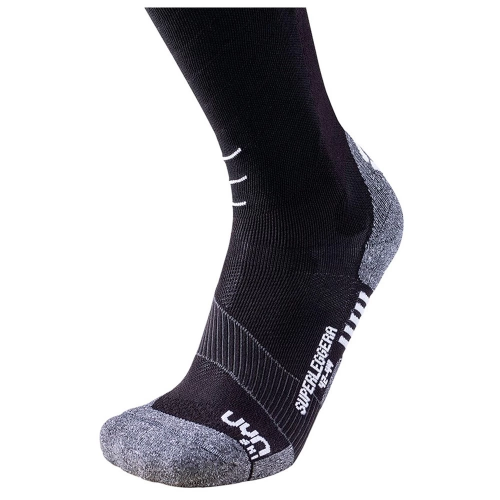 Chaussettes Uyn Superleggera Man Black White 2 Chaussettes Uyn Superleggera Man Black White – Image 2