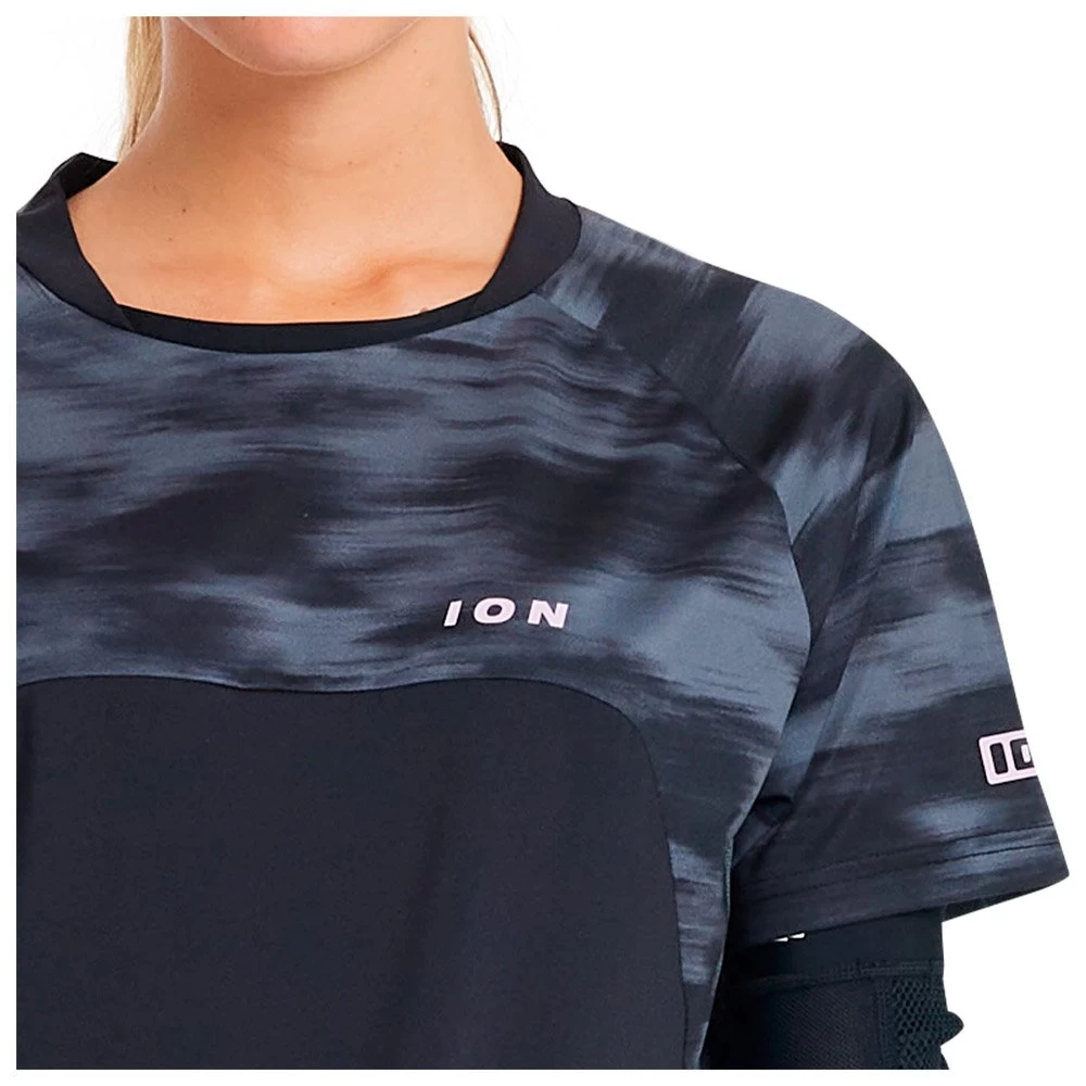 Maillot VTT Ion Traze Amp Ss Aft Women Black 2 Maillot VTT Ion Traze Amp Ss Aft Women Black – Image 2