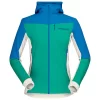 Polaire Norrona Women's Falketind Warmwool2 Stretch Zip Hood Campanula Arcadia
