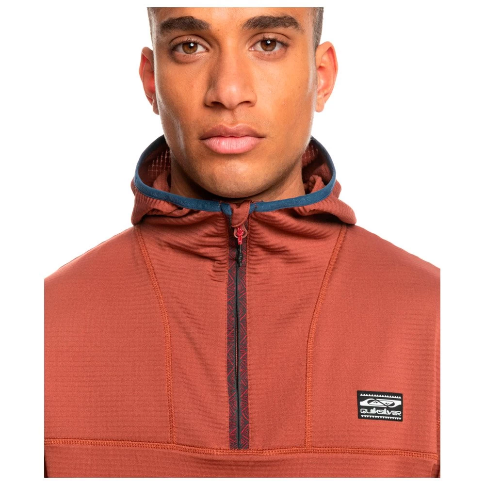Polaire Quiksilver Steep Point Hoodie Fleece Mahogany 6 Polaire Quiksilver Steep Point Hoodie Fleece Mahogany – Image 6