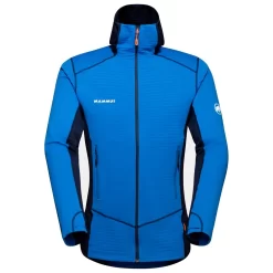Polaire Mammut Taiss Light ML Hooded Jacket Ice Marine