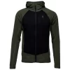 Polaire Black Diamond M Coefficient LT Hybrid Hoody Tundra Black