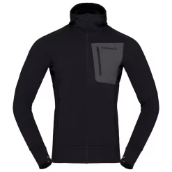 Polaire Norrona Falketind Power Grid Hood Caviar
