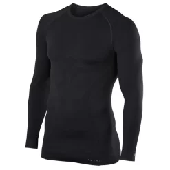 Sous-vêtement Technique Falke Maximum Warm Ls Shirt Tight Fit Black