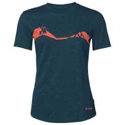Maillot VTT Vaude Women's Bracket T-Shirt Dark Sea