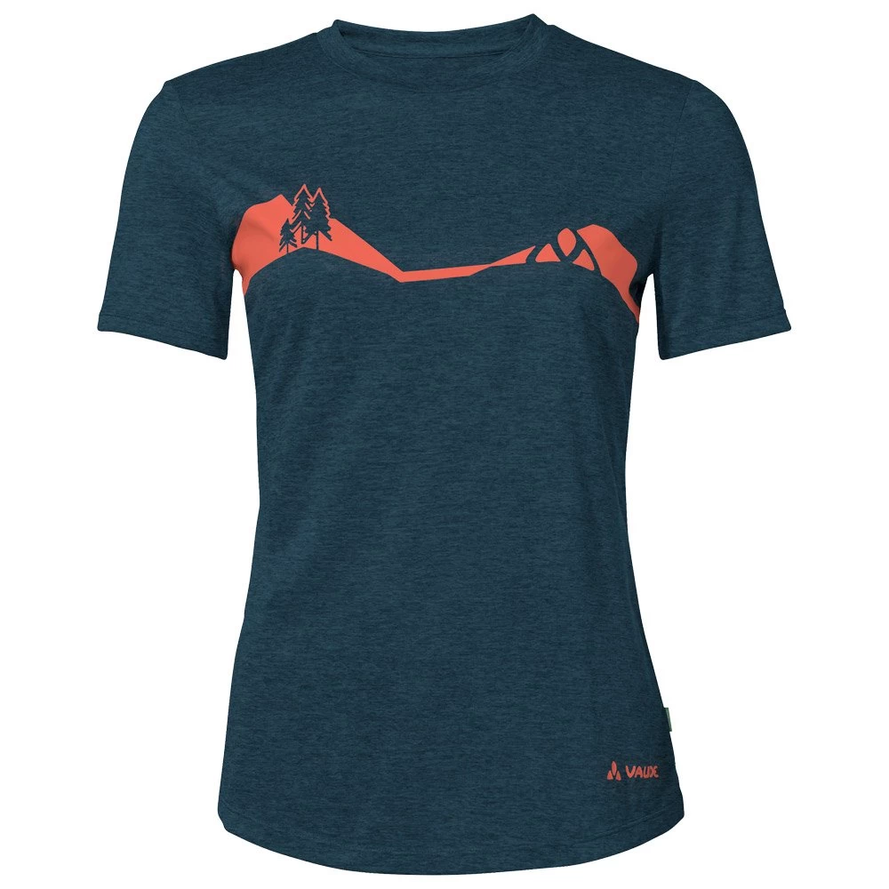 Maillot VTT Vaude Women's Bracket T-Shirt Dark Sea 1 Maillot VTT Vaude Women's Bracket T-Shirt Dark Sea