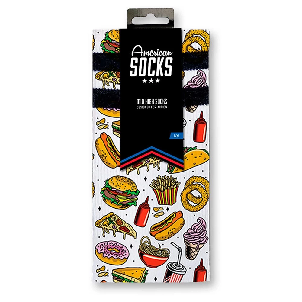 Chaussettes American Socks The Original Signature Junk Food 2 Chaussettes American Socks The Original Signature Junk Food – Image 2