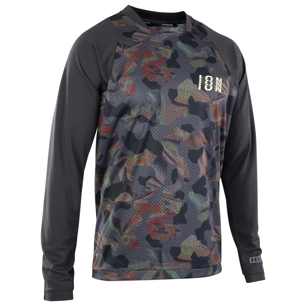 Maillot VTT Ion Scrub LS Men Black 1 Maillot VTT Ion Scrub LS Men Black