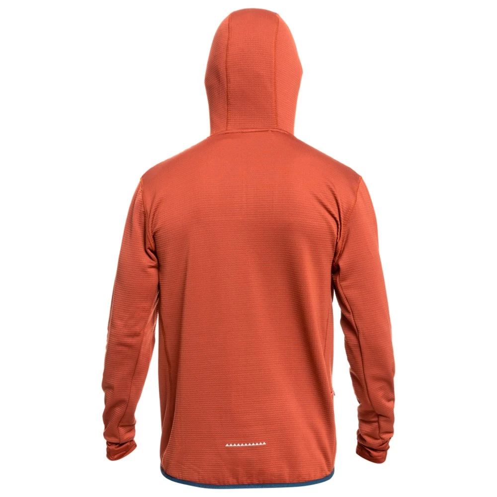 Polaire Quiksilver Steep Point Hoodie Fleece Mahogany 2 Polaire Quiksilver Steep Point Hoodie Fleece Mahogany – Image 2