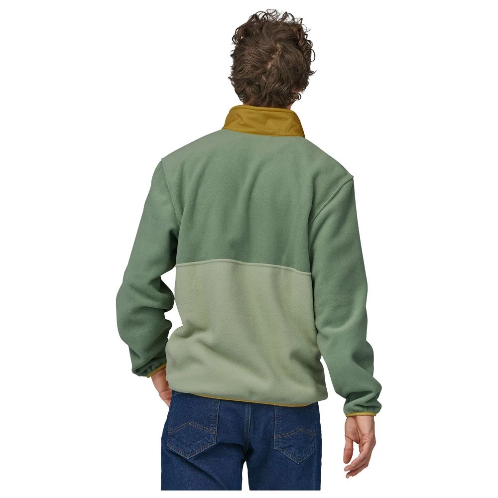 Polaire Patagonia M's Microdini 1/2 Zip Pullover Salvia Green 2 Polaire Patagonia M's Microdini 1/2 Zip Pullover Salvia Green – Image 2