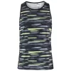 Tee-shirt De Trail Craft CTM Distance Warp Mesh Singlet Multi-Black