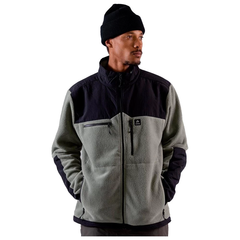 Polaire Jones Fleece Base Camp Herb Green 3 Polaire Jones Fleece Base Camp Herb Green – Image 3