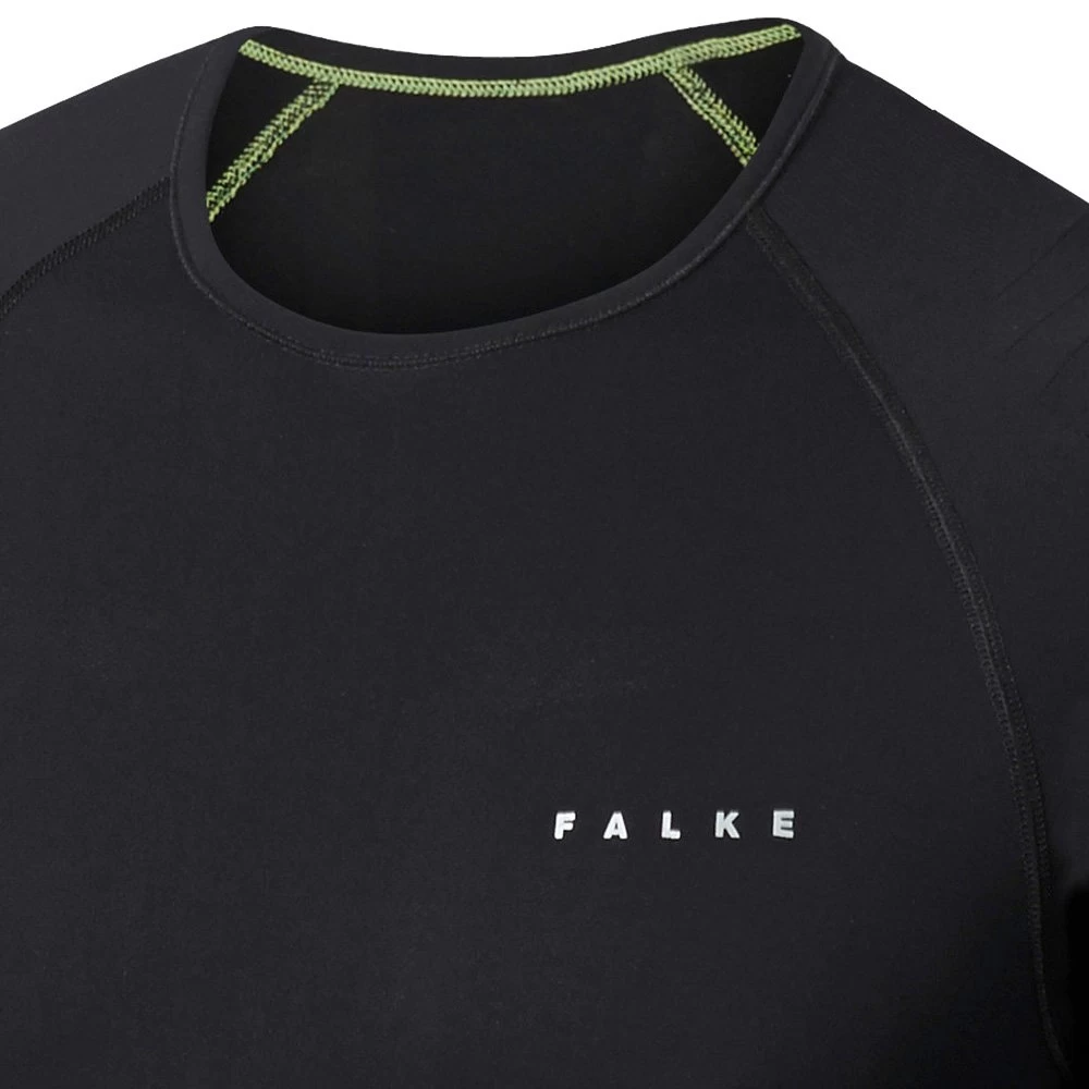 Sous-vêtement Techni. Nordique Falke Warm Shirt LS Tight Fit Black 2 Sous-vêtement Techni. Nordique Falke Warm Shirt LS Tight Fit Black – Image 2
