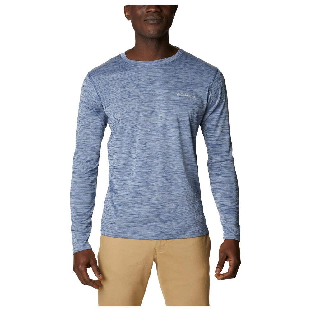 Tee-shirt De Rando Columbia M's Zero Rules LS Shirt Carbon Heather 1 Tee-shirt De Rando Columbia M's Zero Rules LS Shirt Carbon Heather