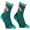 Chaussettes Ortovox Alpine Light Comp Mid Socks W Pacific Green