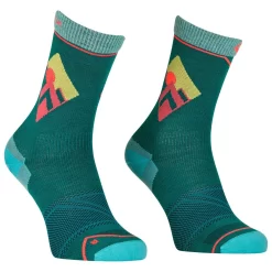 Chaussettes Ortovox Alpine Light Comp Mid Socks W Pacific Green