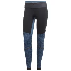 Pantalon De Trail Adidas Agravic Tights W Wonder Steel