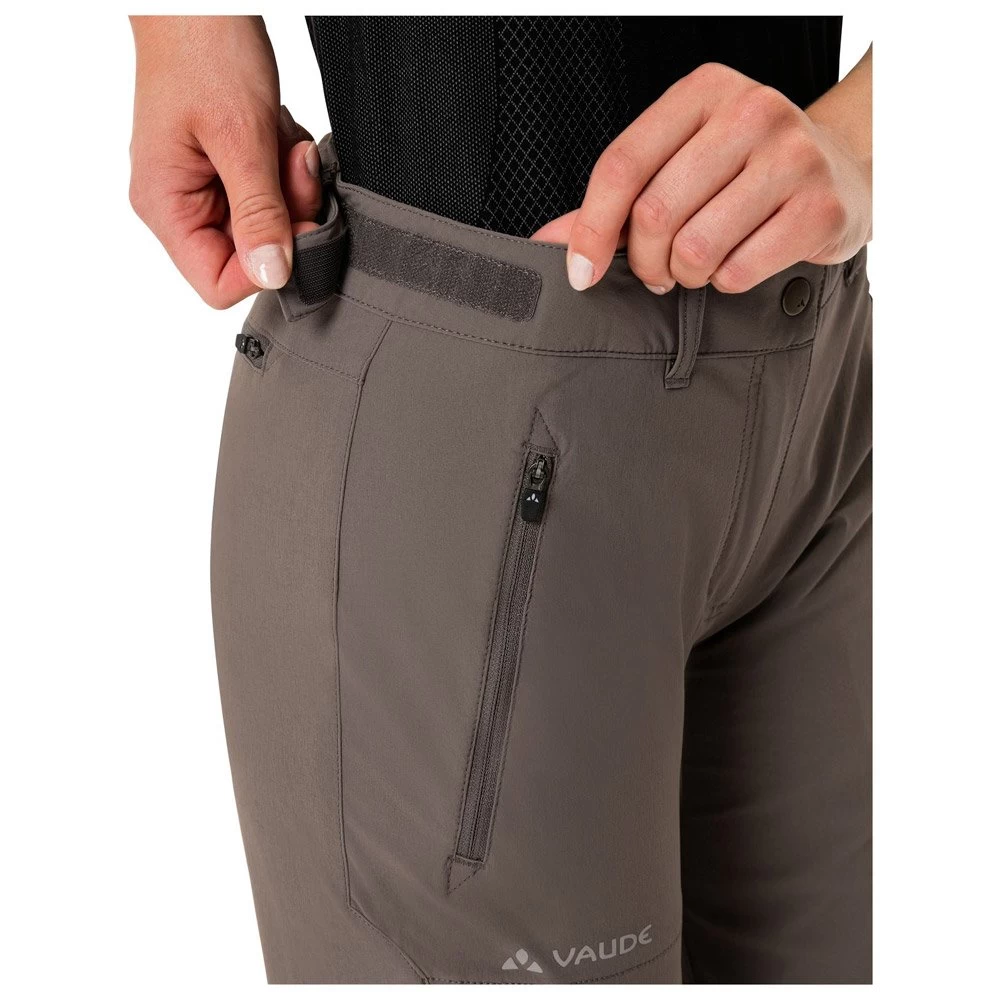 Pantalon De Rando Vaude Women's Farley Stretch Zo T-Zip Coconut 2 Pantalon De Rando Vaude Women's Farley Stretch Zo T-Zip Coconut – Image 2