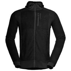 Polaire Norrona Falketind Alpha 120 Zip Hood Caviar