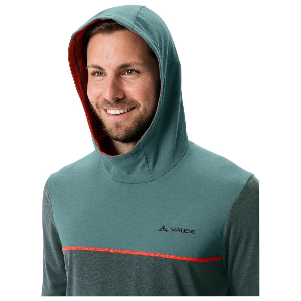 Maillot VTT Vaude Men's Qimsa Hoody Dusty Moss 2 Maillot VTT Vaude Men's Qimsa Hoody Dusty Moss – Image 2