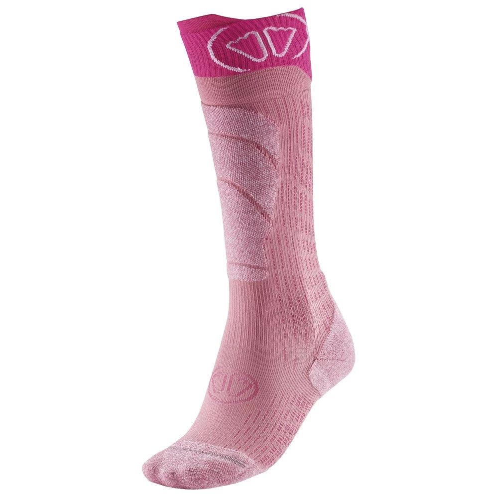 Chaussettes Sidas Ski Merino Junior Rose 1 Chaussettes Sidas Ski Merino Junior Rose