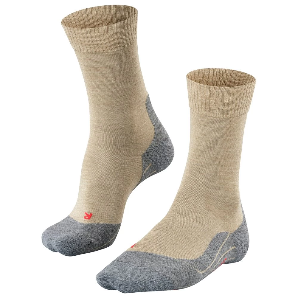 Chaussettes Falke Tk5 Nature Mel 1 Chaussettes Falke Tk5 Nature Mel