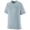 Tee-shirt De Trail Patagonia M's Ridge Flow Stream Blue