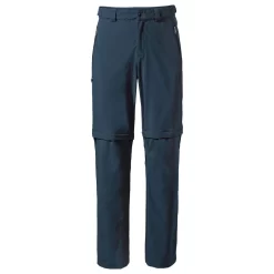 Pantalon De Rando Vaude Men's Farley Stretch T-Zip Pant Dark Sea