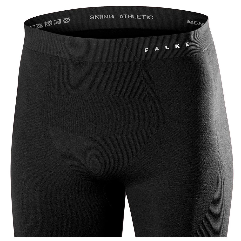 Sous-vêtement Technique Falke Maximum Warm 3/4 Tights Black 2 Sous-vêtement Technique Falke Maximum Warm 3/4 Tights Black – Image 2