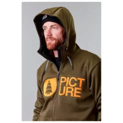 Polaire Picture Park Z Tech Dark Army Green -Location de vêtements d'extérieur. 330d75fb6a25a3c086ad363cb86fad9d5523f0ec H23PICTTTH2264848 901