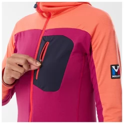 Polaire Millet Trilogy Lightgrid Hoodie Dragon Coral Chrome -Location de vêtements d'extérieur. 3334120a3479841c0c9579ba71f50b417498fc08 E23MILLTTH3356230 902