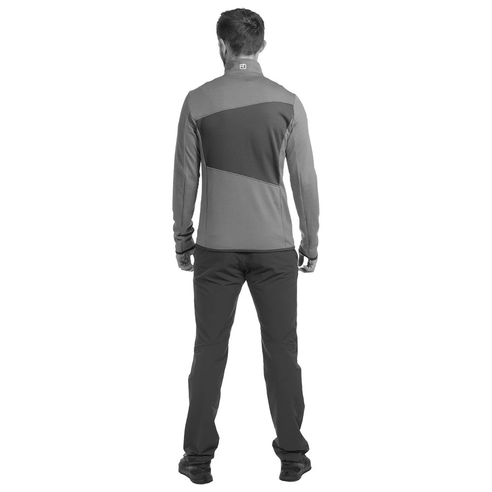 Polaire Ortovox Fleece Grid Jkt M Heritage Blue 4 Polaire Ortovox Fleece Grid Jkt M Heritage Blue – Image 4