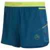 Short De Trail La Sportiva Auster Short Storm Blue Electric Blue