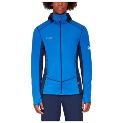 Polaire Mammut Taiss Light ML Hooded Jacket Ice Marine -Location de vêtements d'extérieur. 3614d332994985d676c1a04a3275e3441ba24d71 H23MAMMTTH3326504 4