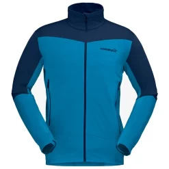 Polaire Norrona Falketind Warm1 Stretch Haiwaiian Surf Indigo Night