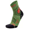 Chaussettes Uyn Run Trail Challenge Man Yellow Fluo Melange Red
