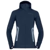 Polaire Norrona Falketind Power Grid Hood W's Indigo Night