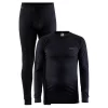 Sous-vêtement Technique Craft CORE Dry Baselayer Set M Black