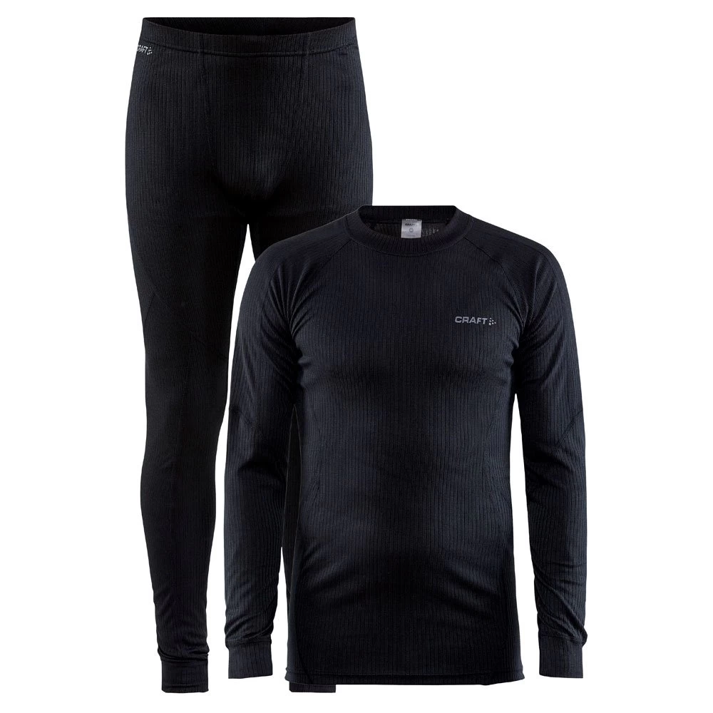 Sous-vêtement Technique Craft CORE Dry Baselayer Set M Black 1 Sous-vêtement Technique Craft CORE Dry Baselayer Set M Black