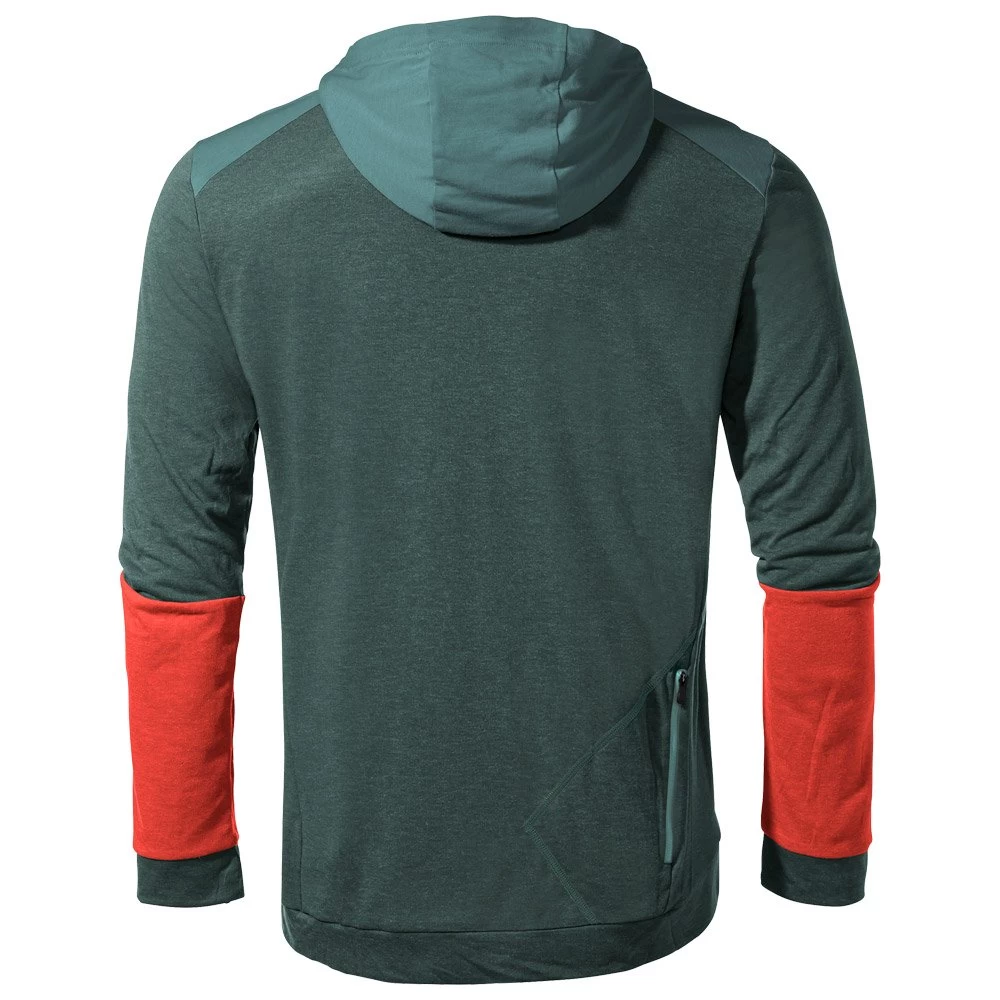 Maillot VTT Vaude Men's Qimsa Hoody Dusty Moss 4 Maillot VTT Vaude Men's Qimsa Hoody Dusty Moss – Image 4