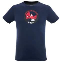 Tee-shirt De Rando Millet Dreamy Peaks S/S Saphir