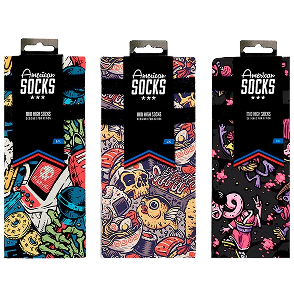 Chaussettes American Socks Giftbox Japan Heritage 2 Chaussettes American Socks Giftbox Japan Heritage – Image 2