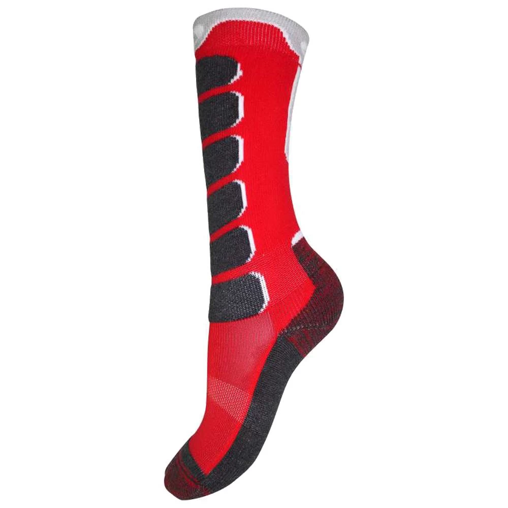Chaussettes Monnet Snowpark Rouge 1 Chaussettes Monnet Snowpark Rouge