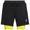Short De Trail Odlo Axalp Trail 15cm 2in1 Shorts M Black Evening Primrose