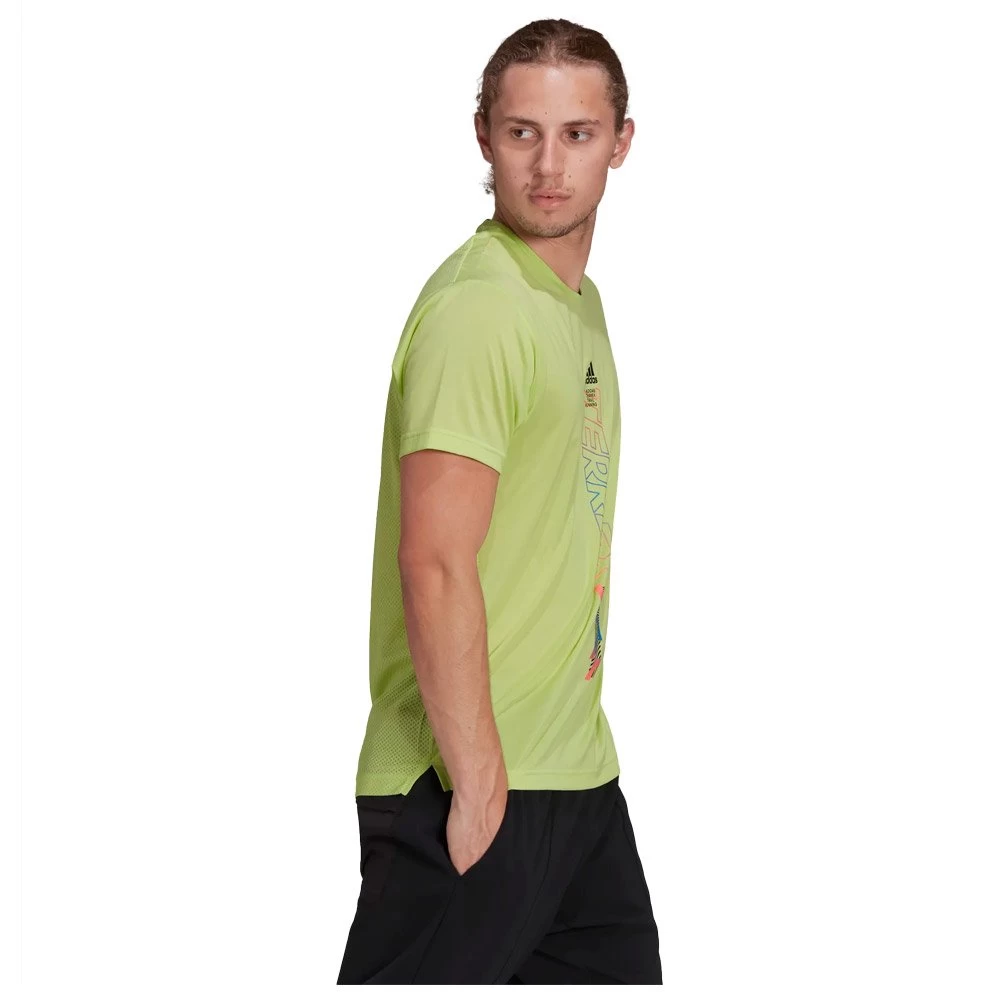 Tee-shirt De Trail Adidas Terrex Agravic Shirt Pulse Lime 5 Tee-shirt De Trail Adidas Terrex Agravic Shirt Pulse Lime – Image 5