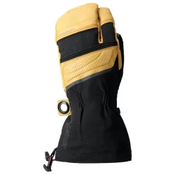 Moufles Lenz Heat Glove 8.0 Finger Cap Lobster Black Yellow