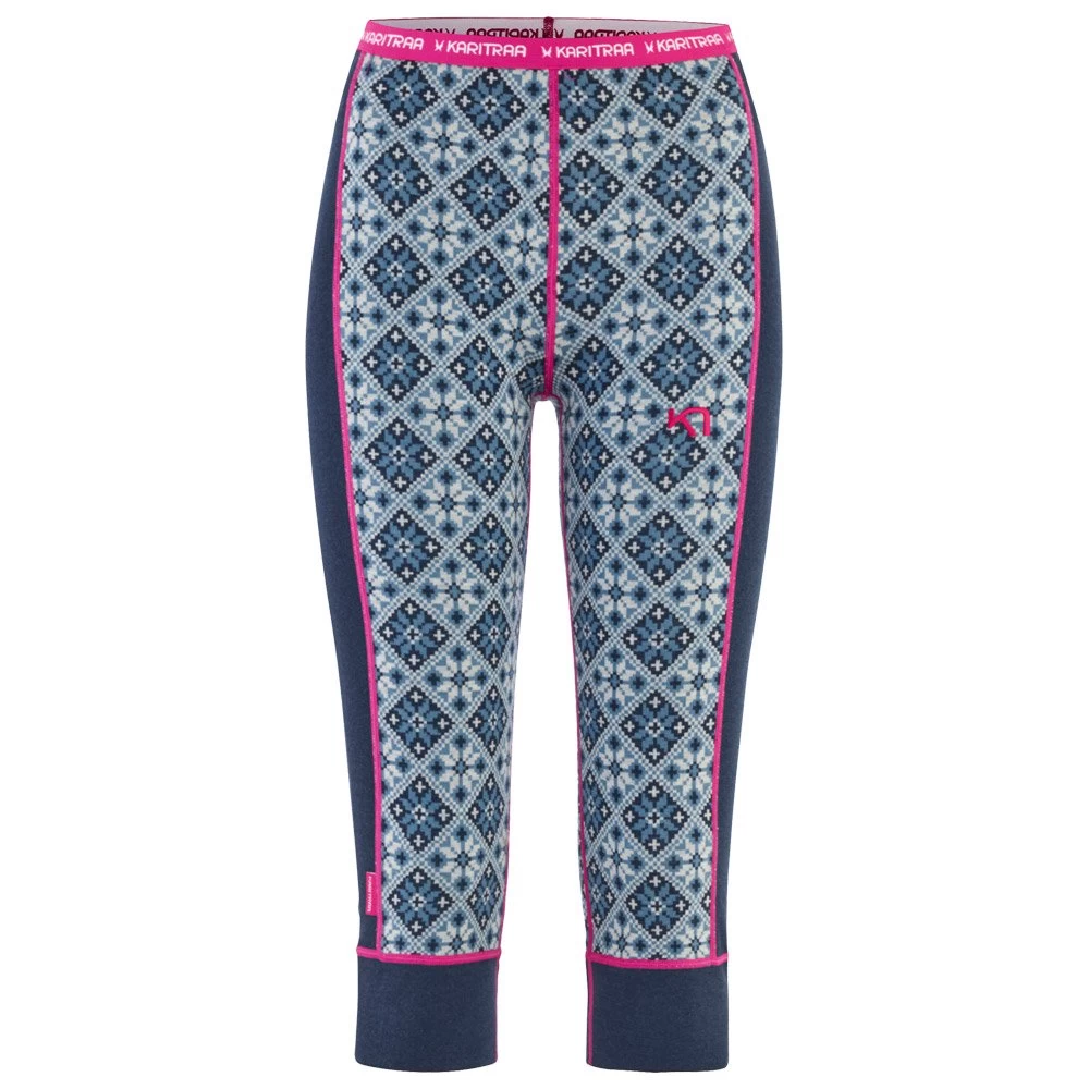 Sous-vêtement Technique Kari Traa Rose Wool Capri Royal 1 Sous-vêtement Technique Kari Traa Rose Wool Capri Royal